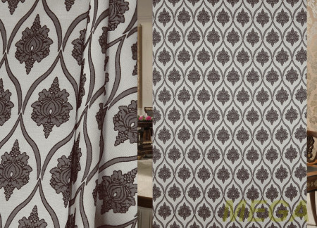 Ткани портьерные Однотон Жаккард ERT IOS530-V221/140 P Jak