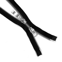 Молния металл никель Т-8 2 замка Разъемная 70см в Нижнем Новгороде