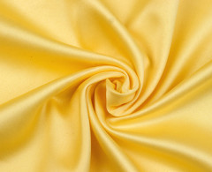 Атлас Сатин 100% п/эстер 100гр/м погон гладь (Желтый 0643)