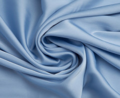 Атлас Сатин 100% п/эстер 100гр/м погон гладь (Голубой темный 4540)