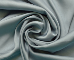 Атлас Сатин 100% п/эстер 100гр/м погон гладь (Серый светлый 0000)
