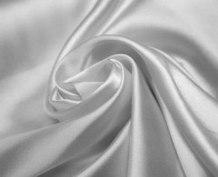 Атлас Сатин 100% п/эстер 100гр/м погон гладь (Серебристый)