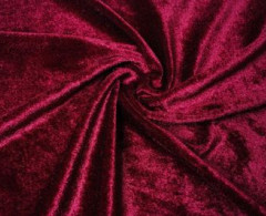 Ткань Бархат однотонный 100% п/эстер 240гр/м2  гладь