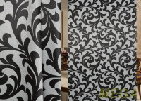 Ткани портьерные Жаккард Блэкаут JL BKJ1015-102/150 Bl