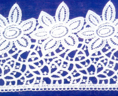 Кружево № 1050417 шир 105мм (уп.9м)