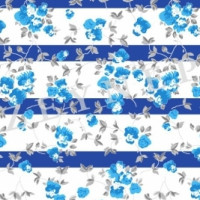 Полотно трикотажное Кулирка 30/1 набивная в рулоне  в Нижнем Новгороде