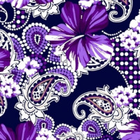 Полотно трикотажное Кулирка 30/1 набивная в рулоне  в Нижнем Новгороде